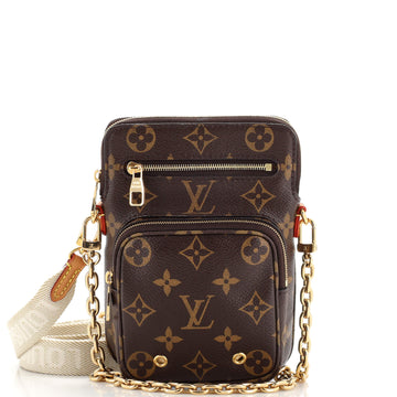 Louis Vuitton Utility Phone Sleeve Bag Monogram Canvas