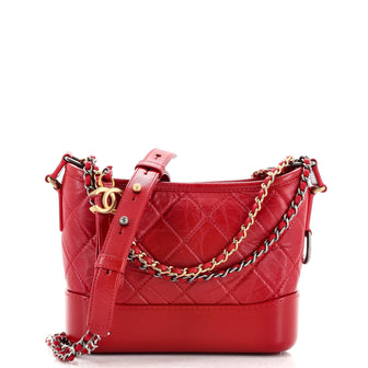 Chanel Gabrielle Hobo Quilted Aged Calfskin Small
