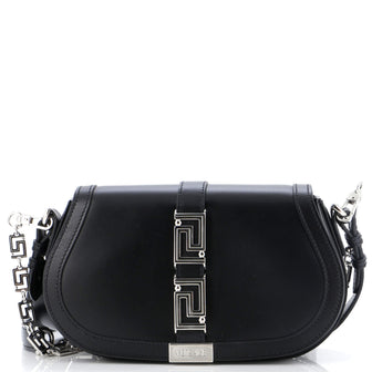 Versace Greca Goddess Shoulder Bag (Outlet) Leather Medium