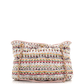 Chanel Chesterfield Chain Tote Tweed Medium