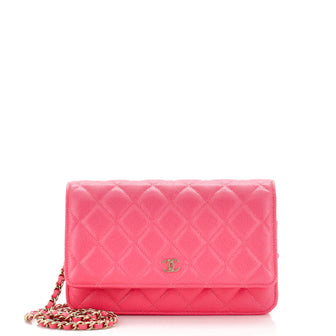 Chanel Wallet on Chain Quilted Caviar