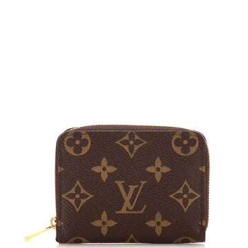Louis Vuitton Zippy Coin Purse Monogram Canvas