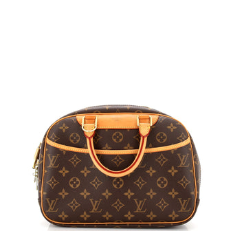 Louis Vuitton Trouville Handbag Monogram Canvas