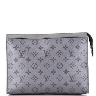 Louis Vuitton Pochette Voyage Reverse Monogram Eclipse Canvas MM