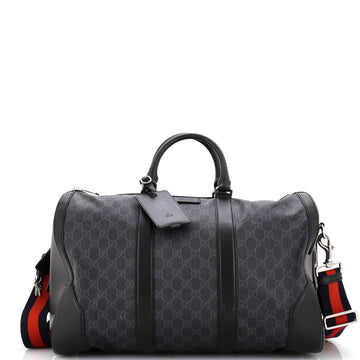 Gucci Convertible Duffle Bag GG Coated Canvas Medium