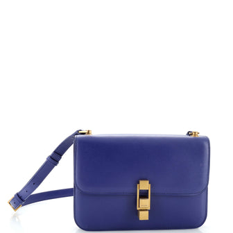 Saint Laurent Carre Satchel Leather Medium