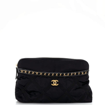 Chanel Lifestyle Foldable Tote Nylon with Grosgrain