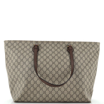Gucci Convertible Soft Tote GG Coated Canvas Medium