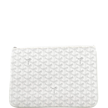 Goyard Senat Zip Pouch Coated Canvas MM