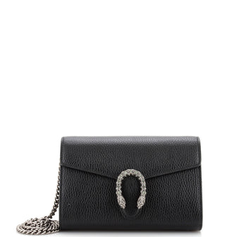 Gucci Dionysus Chain Wallet Leather with Embellished Detail Small