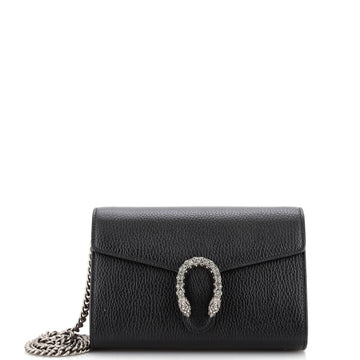Gucci Dionysus Chain Wallet Leather with Embellished Detail Small