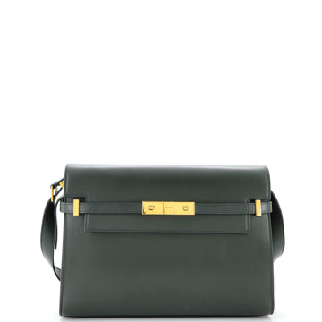 Saint Laurent Manhattan Shoulder Bag Leather Medium