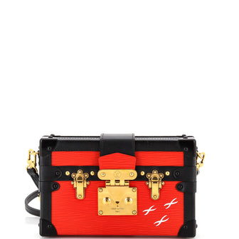 Louis Vuitton Petite Malle Handbag Epi Leather