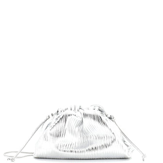 Bottega Veneta The Pouch Textured Leather Mini
