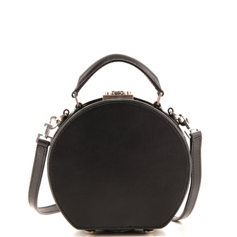 Saint Laurent Mica Hatbox Bag Leather Small