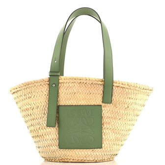 Loewe Basket Tote Raffia Medium