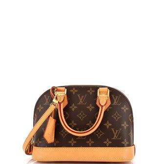 Louis Vuitton Alma Handbag Monogram Canvas BB