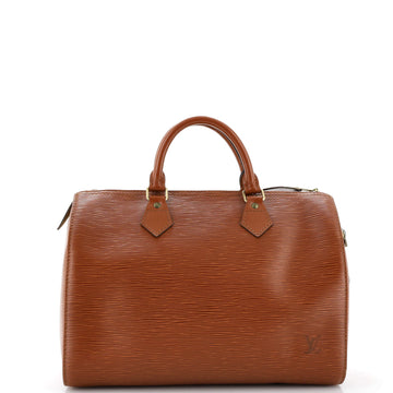 Louis Vuitton Speedy Handbag Epi Leather 30