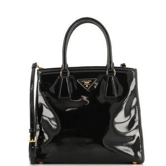 Prada Convertible Parabole Tote Spazzolato Leather Small