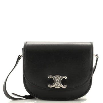 Celine Besace Triomphe Shoulder Bag Leather Medium