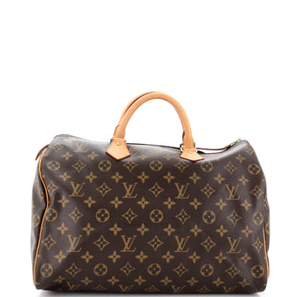 Louis Vuitton Speedy Handbag Monogram Canvas 35
