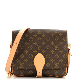 Louis Vuitton Cartouchiere Handbag Monogram Canvas GM