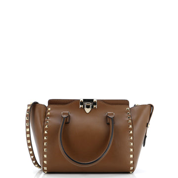 Valentino Garavani Rockstud Tote Rigid Leather Small