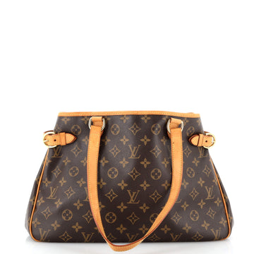 Louis Vuitton Batignolles Handbag Monogram Canvas Horizontal