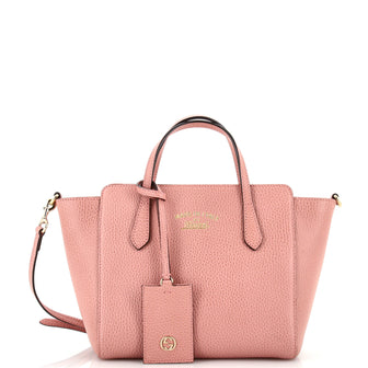 Gucci Swing Tote Leather Mini