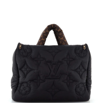 Louis Vuitton Pillow OnTheGo Tote Monogram Quilted Econyl Nylon MM