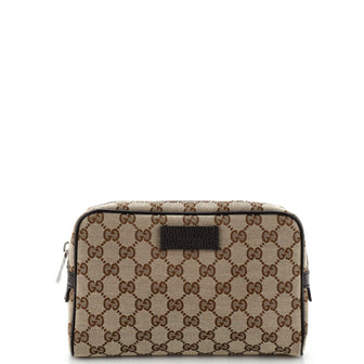 Gucci Waist Belt Bag (Outlet) GG Canvas Small