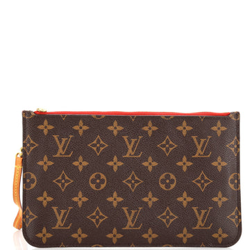 Louis Vuitton Neverfull Pochette Monogram Canvas Large