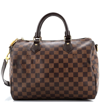 Louis Vuitton Speedy Bandouliere Bag Damier 30