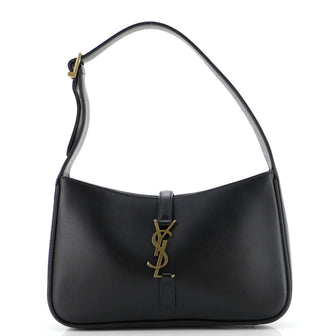 Saint Laurent Le 5 a 7 Hobo Leather Small