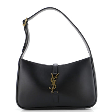 Saint Laurent Le 5 a 7 Hobo Leather Small
