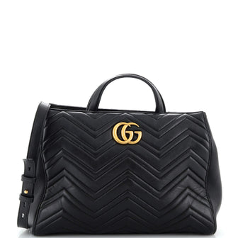 Gucci GG Marmont Tote Matelasse Leather Medium