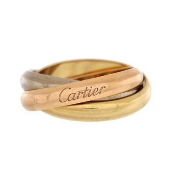 Cartier Trinity Ring 18K Tricolor Gold Medium