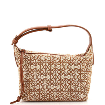 Loewe Cubi Hobo Anagram Jacquard Small