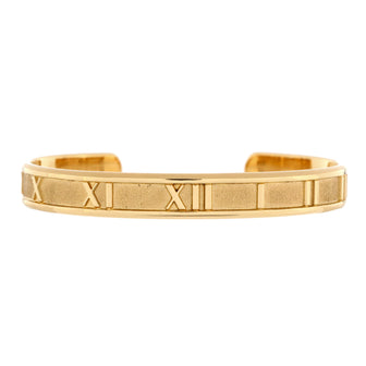 Tiffany & Co. Atlas Cuff Bracelet 18K Yellow Gold