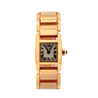 Cartier Tankissime Quartz Watch Rose Gold 16
