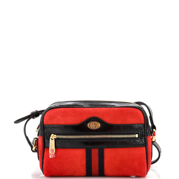 Gucci Ophidia Shoulder Bag Suede Mini