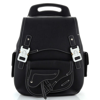 Christian Dior Gallop Backpack Leather Maxi