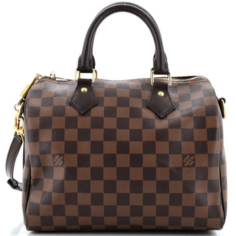 Louis Vuitton Speedy Bandouliere Bag Damier 25