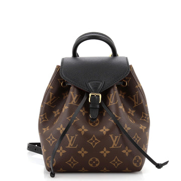 Louis Vuitton Montsouris NM Backpack Monogram Canvas with Leather BB