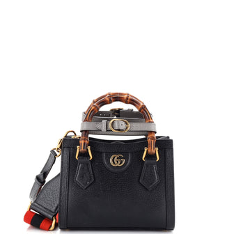 Gucci Diana NM Bamboo Handle Tote Leather Mini