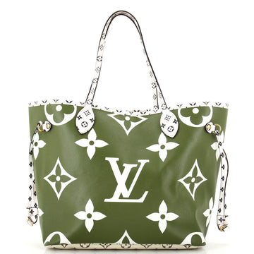 Louis Vuitton Neverfull NM Tote Limited Edition Colored Monogram Giant MM