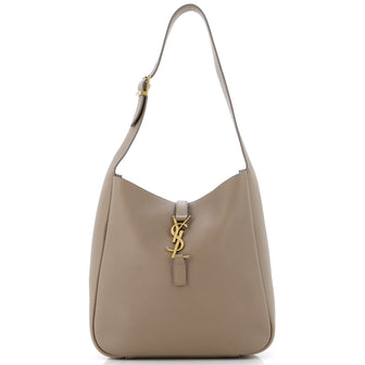 Saint Laurent Le 5 a 7 Supple Hobo Leather Small