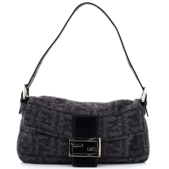 Fendi Baguette Bag Zucca Wool