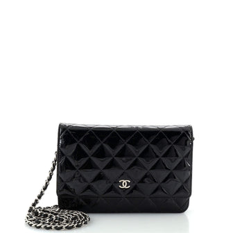 Chanel Wallet on Chain Quilted Patent