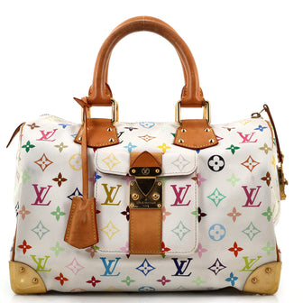 Louis Vuitton Speedy Handbag Monogram Multicolor 30